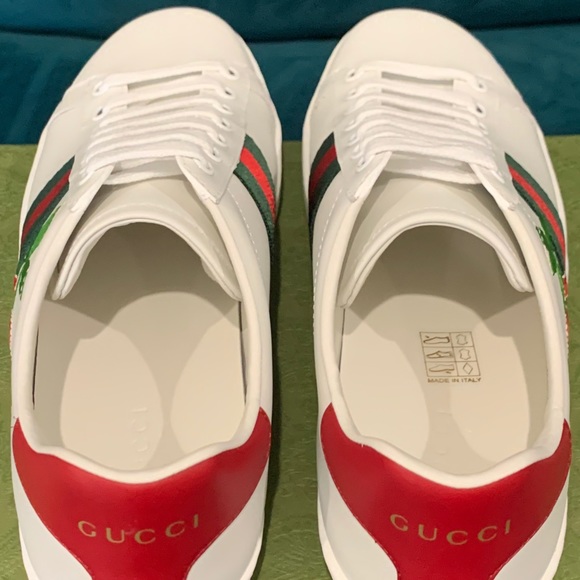 SOLD- Gucci Ace Sneakers Sz 37 - Picture 4 of 5